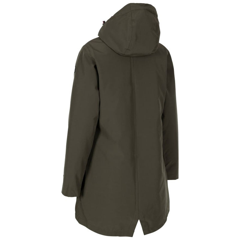Modesty Hooded Jacket - Dark Vine