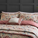 Artichoke Duvet Cover Set - Wine/Dove Grey