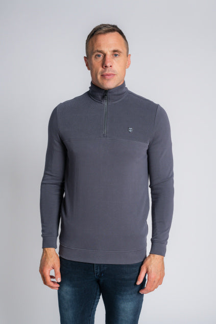 Narbonne 1/4 Sweatshirt - Wolf