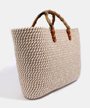 Narina Bag - Natural & White