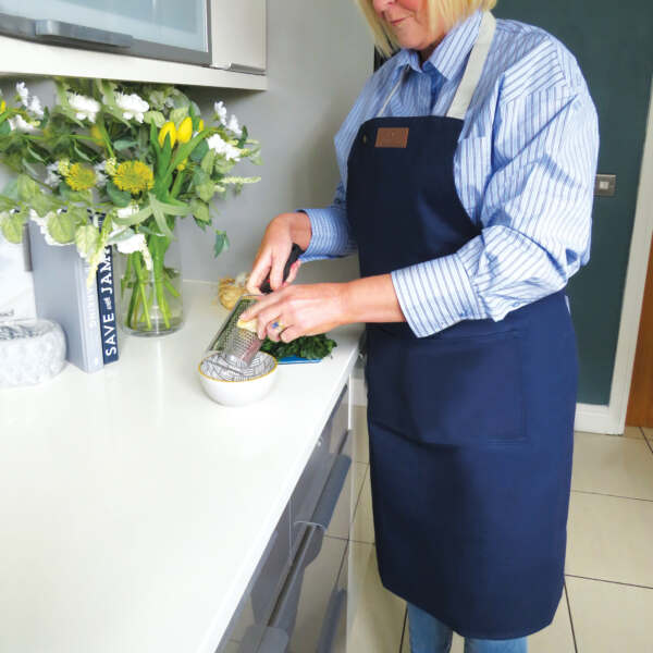 Blue Canvas Apron