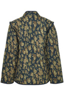 Daima Print Jacket - Navy Blazer Abstract