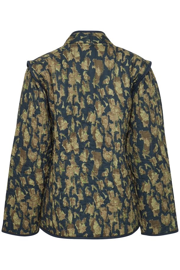 Daima Print Jacket - Navy Blazer Abstract