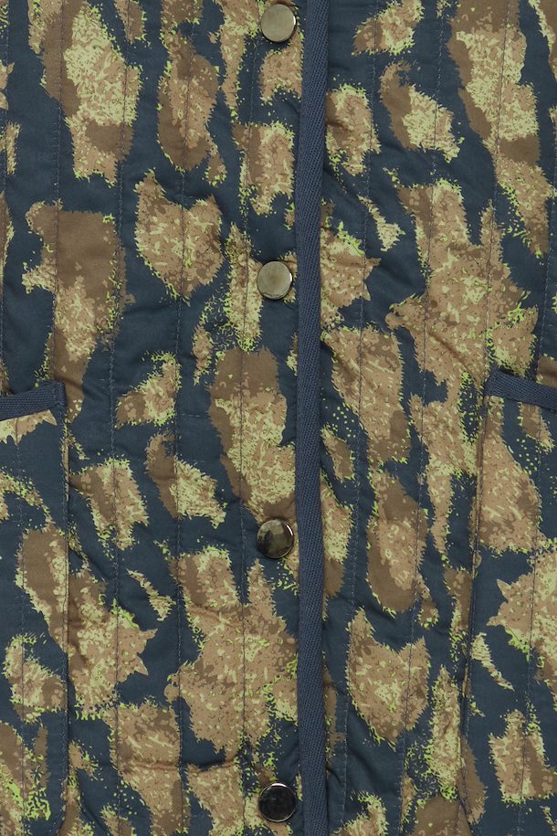 Daima Print Jacket - Navy Blazer Abstract