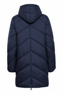 Bomina 6 Long Padded Jacket - Navy Blazer