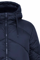 Bomina 6 Long Padded Jacket - Navy Blazer