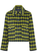 Cays Check Jacket - Navy Blazer