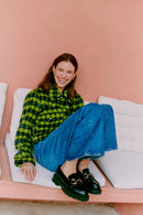 Cays Check Jacket - Navy Blazer