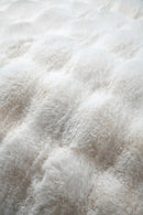 Nebraska Plaid 130x150cm Throw - Ecru