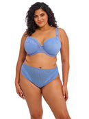 Nerina Underwire Plunge Bra - Cornflower