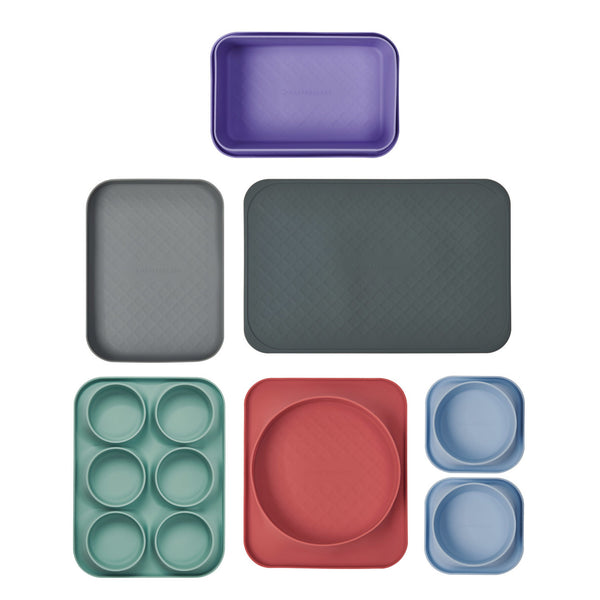 7 Piece Silicone Bakeware Set