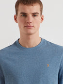 Danny Short Sleeve Tee - Blue Nickle