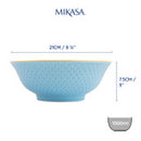 Blue Mosaic Stoneware Ramen Bowl - 21cm