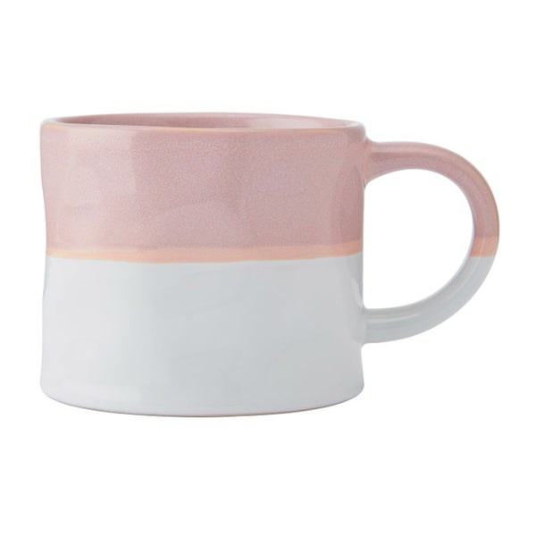 Ombre Pink and White Mug