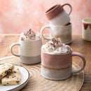 Pink Reactive Glaze Mug