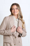 Olivia Coat - Biscuit