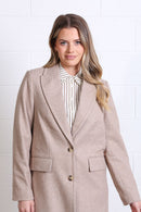 Olivia Coat - Biscuit