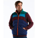 Colourblock Gilet - Blue Depths