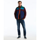 Colourblock Gilet - Blue Depths
