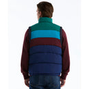 Colourblock Gilet - Blue Depths