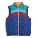 Colourblock Gilet - Blue Depths