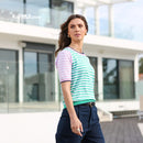 Orla Stripe Jumper - Mint