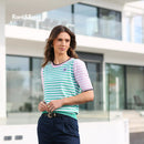 Orla Stripe Jumper - Mint