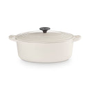 Classic Cast Iron Oval Casserole - Crème