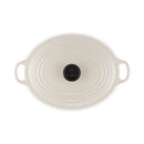 Classic Cast Iron Oval Casserole - Crème