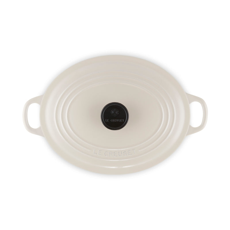 Classic Cast Iron Oval Casserole - Crème