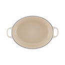 Classic Cast Iron Oval Casserole - Crème