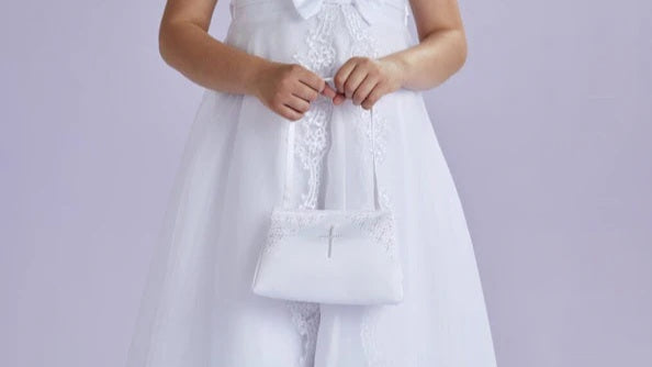 Charlotte Communion Bag - White