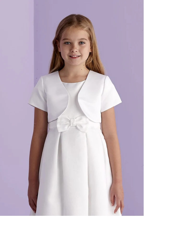 Millie Communion Bolero White