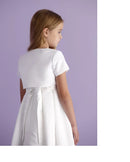 Millie Communion Bolero - White