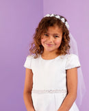 Melanie Head Ring - White