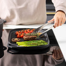 Rectangular Grill Plate with Handles
