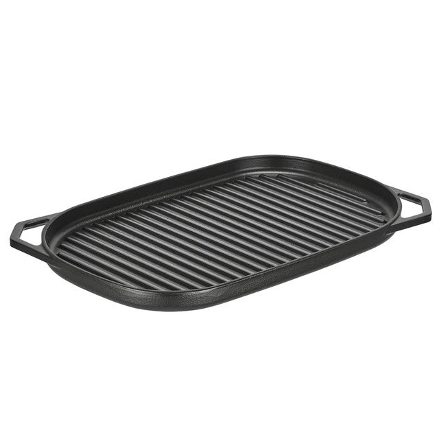 Rectangular Grill Plate with Handles