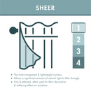 Lost In Space 66x72 Eyelet Curtains