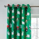 Farmyard Animals 66x72 Eyelet Curtains