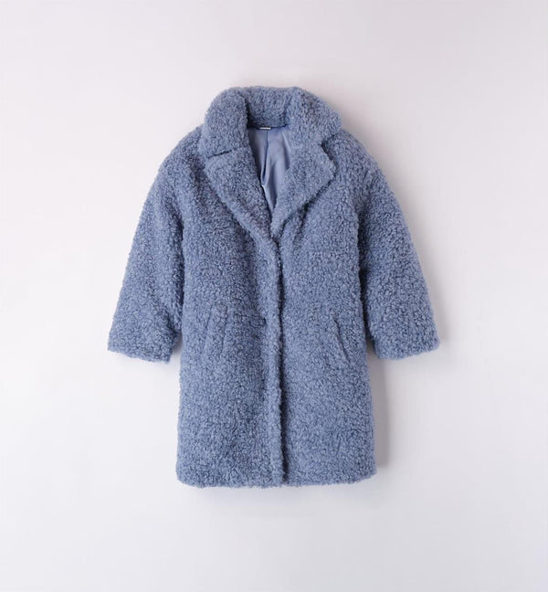 Teddy Coat - Blue