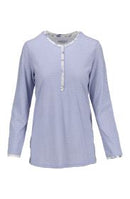 Patterned Pyjama - Smoky Blue