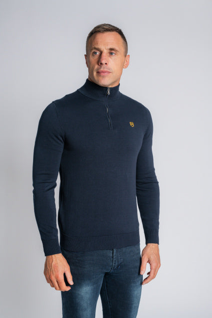 Perpigon 1/4 Zip Jumper - Admiral