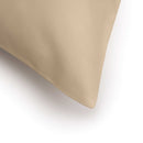300 Thread Count Cotton Sateen Pillowcase Pair - Cafe