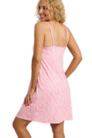 Sky Zebra Chemise - Pink