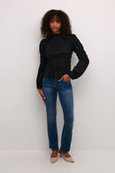 Henva Blouse - Pitch Black