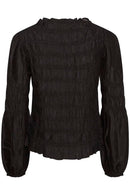 Henva Blouse - Pitch Black