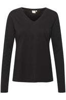 Naia Long Sleeve T-Shirt - Pitch Black