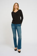 Naia Long Sleeve T-Shirt - Pitch Black