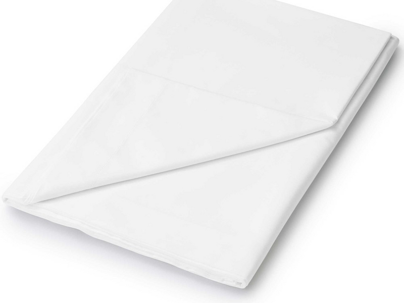 Plain Dye Flat Sheet - White