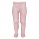 Plain Stitch Tights - Pale Pink